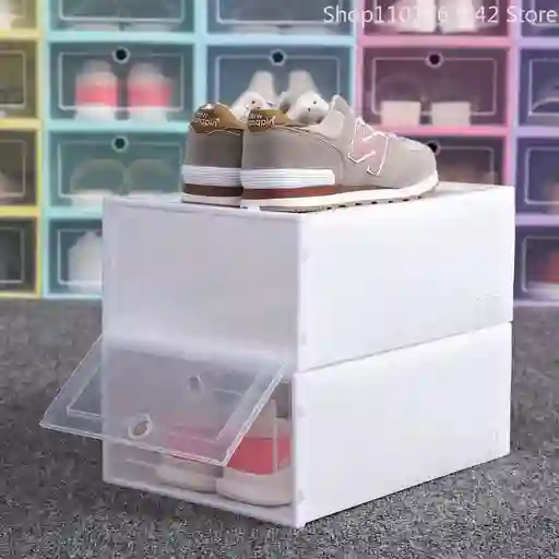 Caja Organizador De Zapatos Apilable