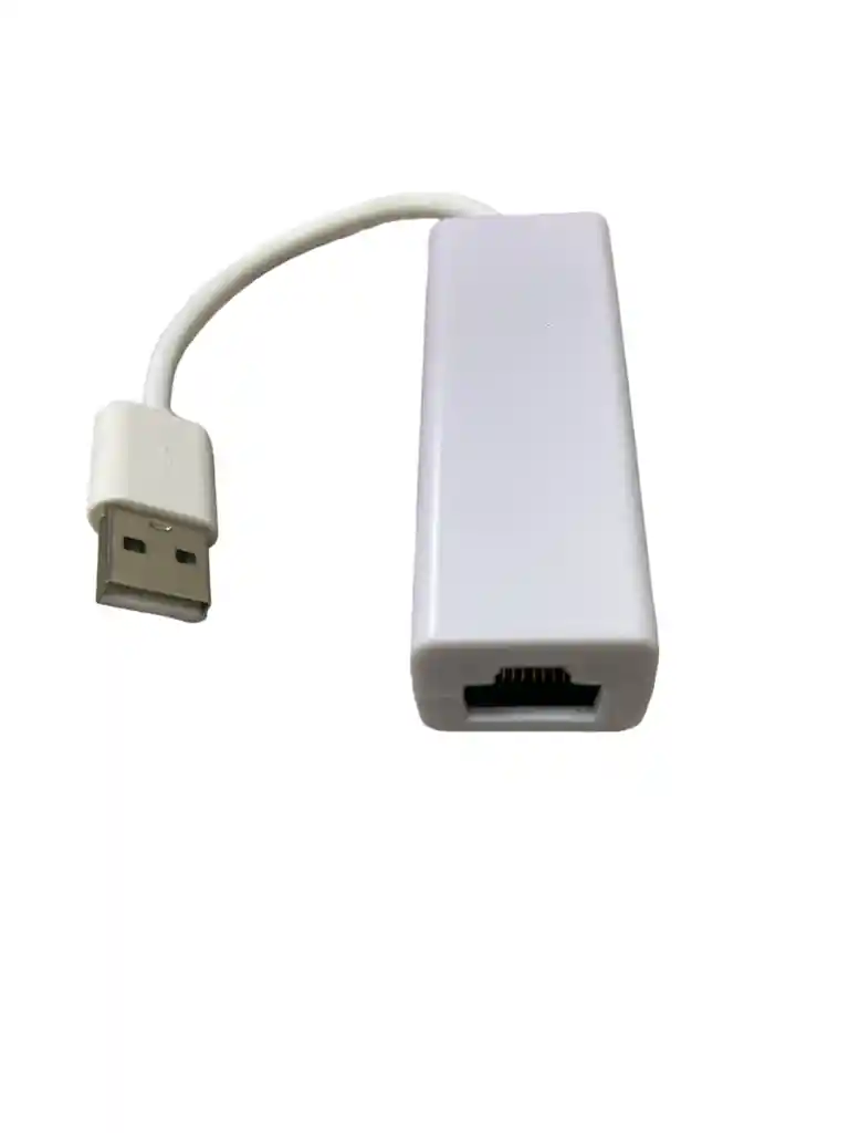 Adaptador Red A Lan Blanco Tarjeta De Red Usb 2.0 A Rj45