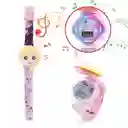 Reloj Niñas Digital Luces Sonido Tapa Infantil Frozen Elsa Dayoshop