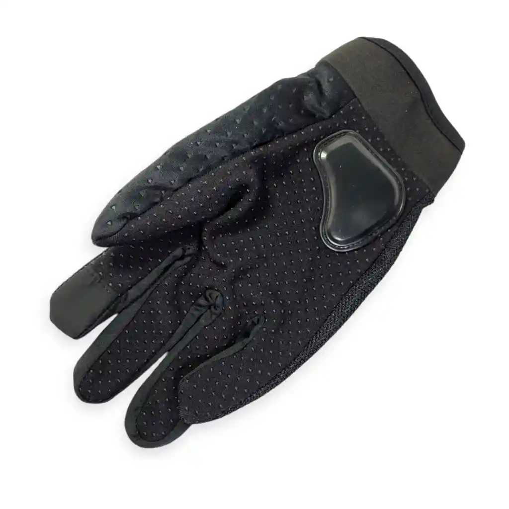 Guantes Moto Ciclista Talla M Con Protección En Nudillos Y En Palmas