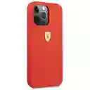  Ferrari Estuche Protector En Silicon  iPhone  13 Pro Max 