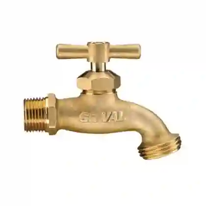 Llave Terminal Liviana 1/2p Sali 3/4p Bronce