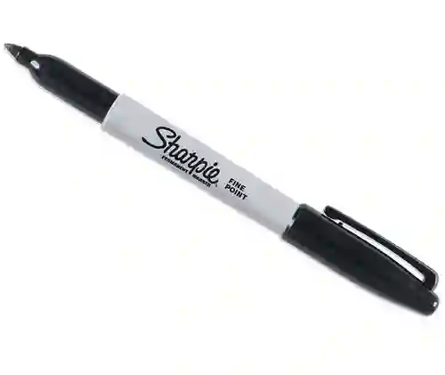 Sharpie Punta Fina Negro