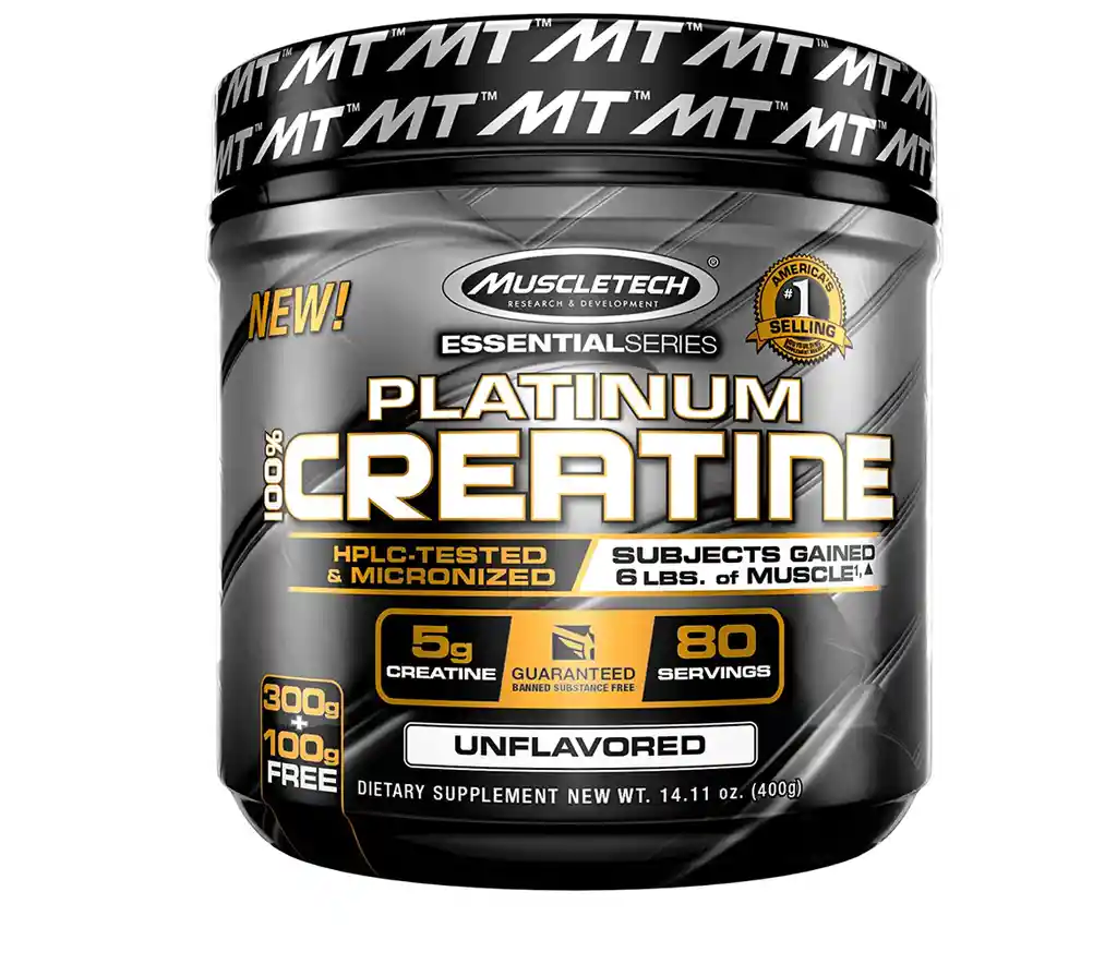  Creatine MUSCLETECH Platinium 400Gramos 