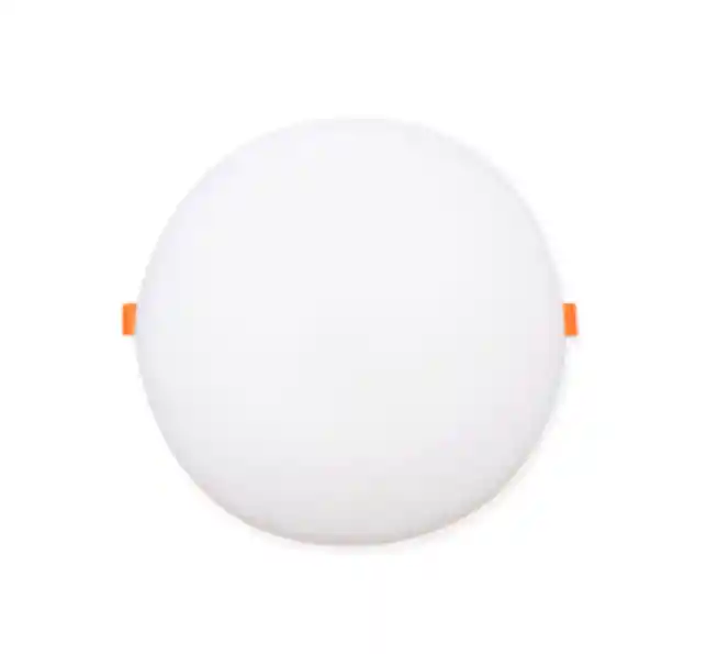 Panel Led Redondo Sin Marco 9w Incrustar Luz Blanca - Uduke