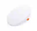 Panel Led Redondo Sin Marco 9w Incrustar Luz Blanca - Uduke