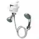 Ducha Fusion Dirigible Con Accesorios Blanca 120 V. Boccherini