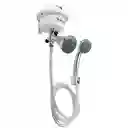 Ducha Fusion Dirigible Con Accesorios Blanca 120 V. Boccherini