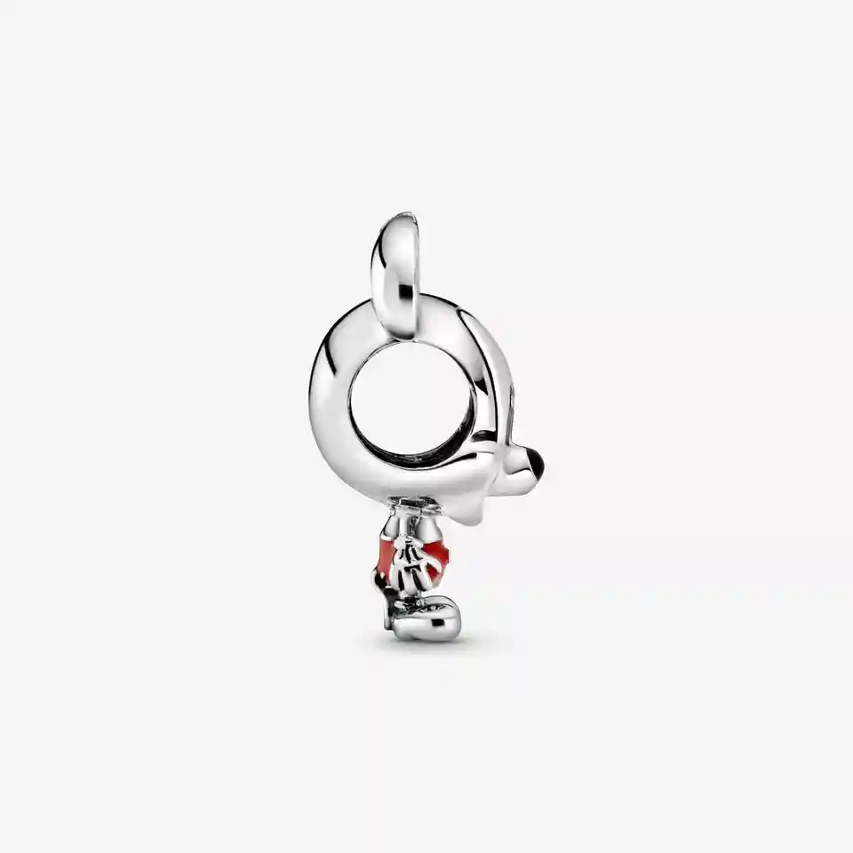 Charm Dije Disney Mickey Fabricado En Plata 925