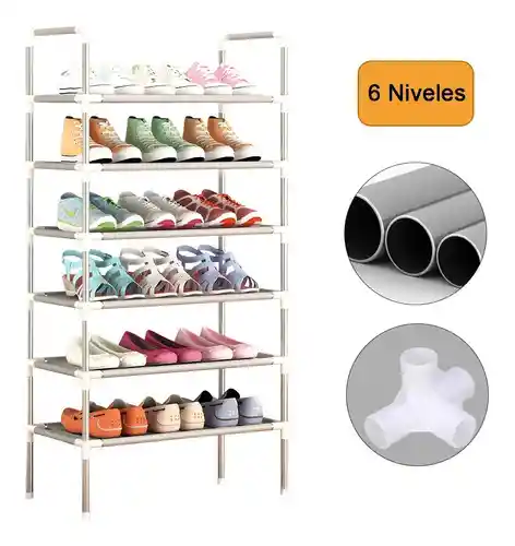 Zapatero Organizador De Zapatos 6 Niveles