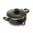 Olla Con Tapa De Vidrio Universal 18 Cm