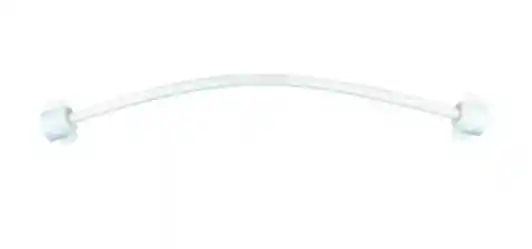 Acople Plastico Griflex Para Lavamanos-lavaplatos De 40cm Blanco
