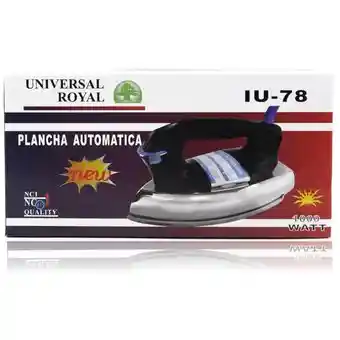 Plancha De Ropa Universal Royal Iu 78