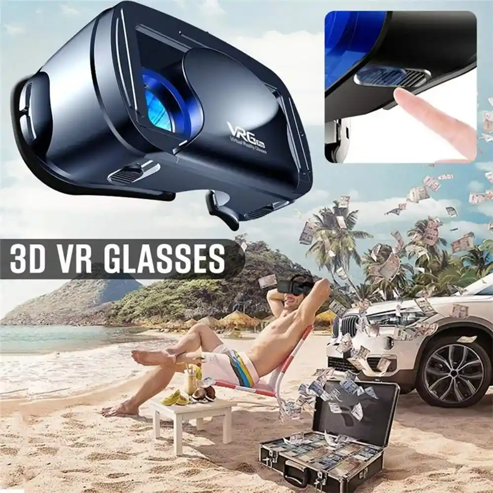 Gafas De Realidad Virtual Envolvente