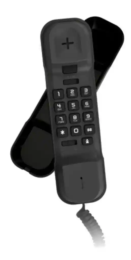 Teléfono Fijo Alcatel T06 Negro