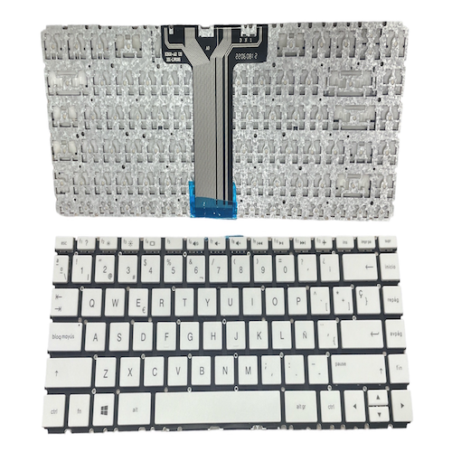 TECLADO PARA H 14-BS BLANCO DOS MUN