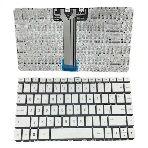 Teclado Hp 14-bs 14-bs006la 14-bs007la 14-bs008la Blanco