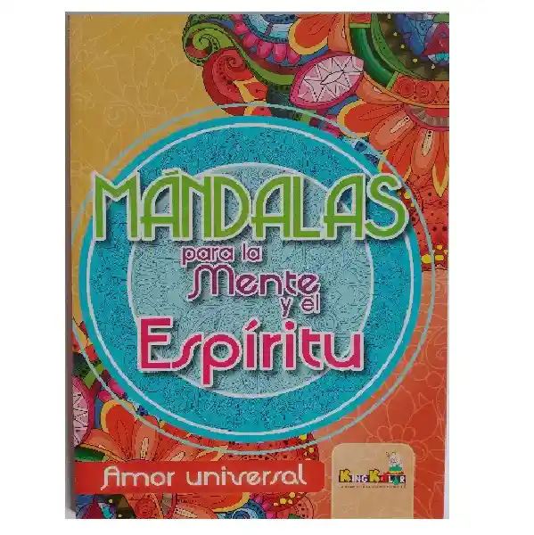 Libro Colorear Mandalas Para La Mente Y El Espiritu - Amor Universal