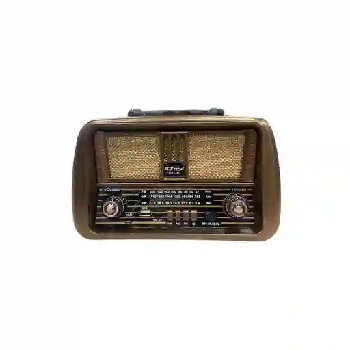 Radio Multibandas Bluetooth Estilo Retro Recargable Original