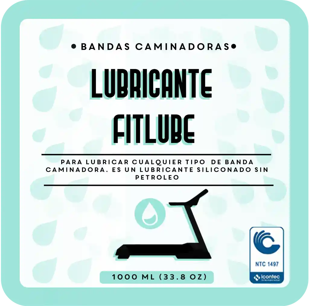 Aceite Siliconado Lubricante Bandas Caminadoras X1000cc