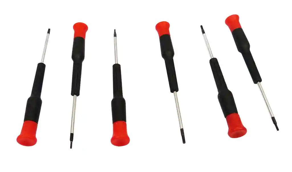 Juego De Destornilladores Torx 6 Piezas T-5 A T-10. 46212