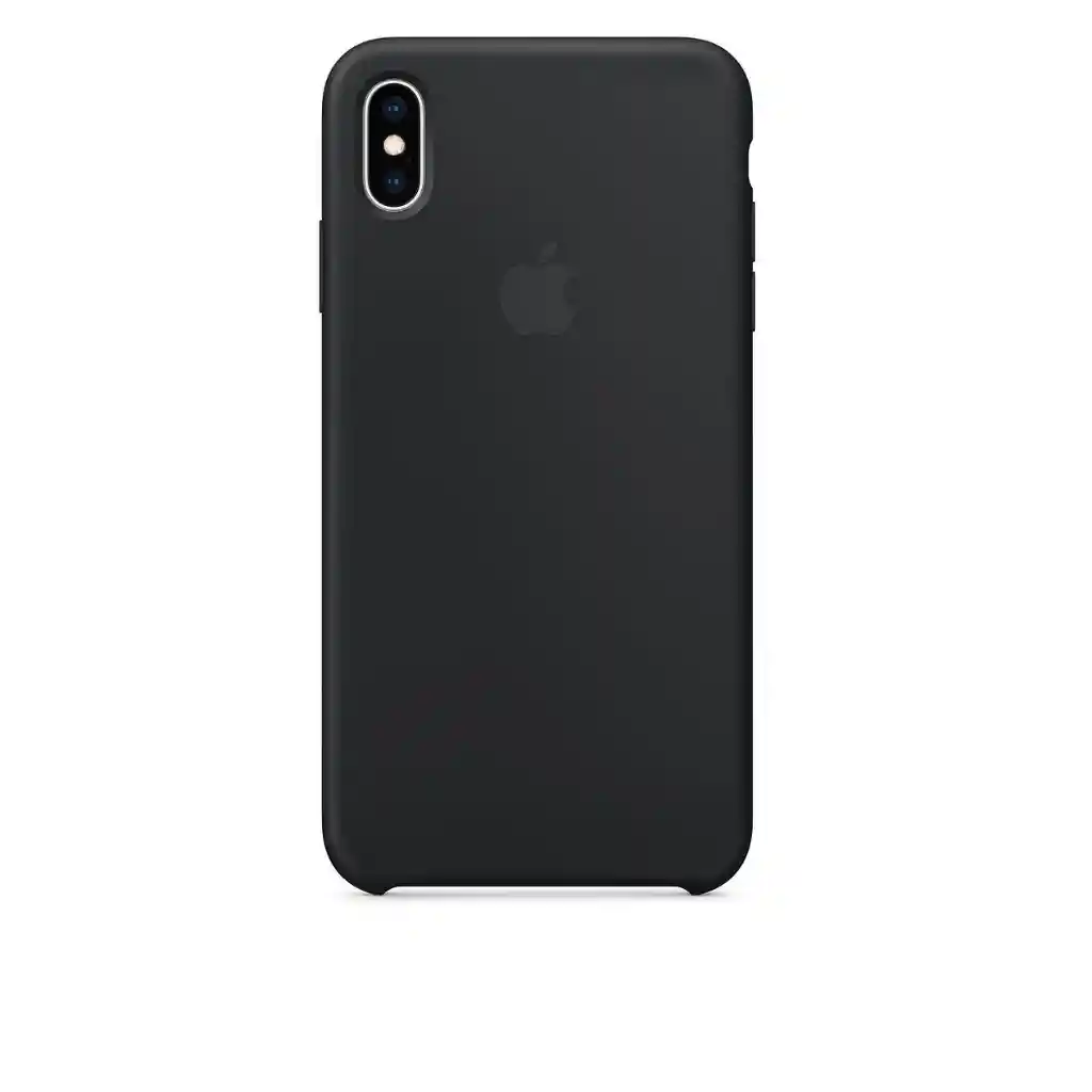 Silicone Case Iphone Xs Max Negro