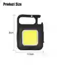 Mini Linterna 3 Modos De Luz Potente, Recargable Usb, Iman Llavero, Destapador