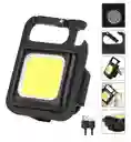 Mini Linterna 3 Modos De Luz Potente, Recargable Usb, Iman Llavero, Destapador