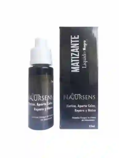Matizante Liquido Gotas En Negro Natursens