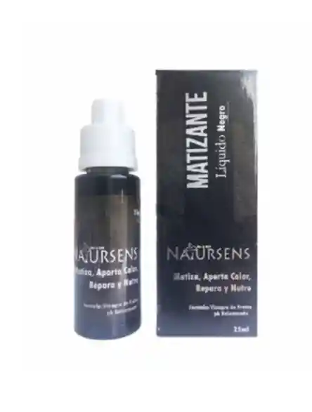 Matizante Liquido Gotas En Negro Natursens