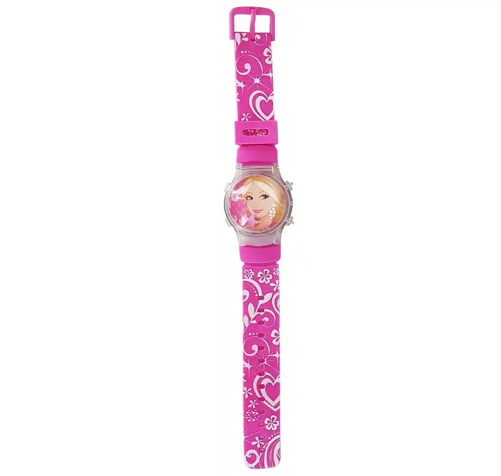 Reloj Niñas Digital Luces Tapa Infantil Muñeca 3d Dayoshop