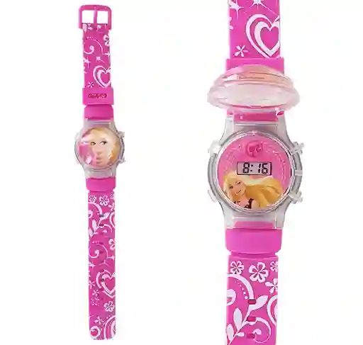 Reloj Niñas Digital Luces Tapa Infantil Muñeca 3d Dayoshop