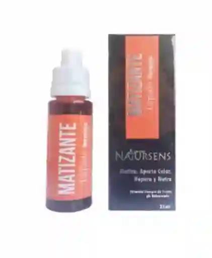 Matizante Liquido En Gotas Naranja 25ml Natursens