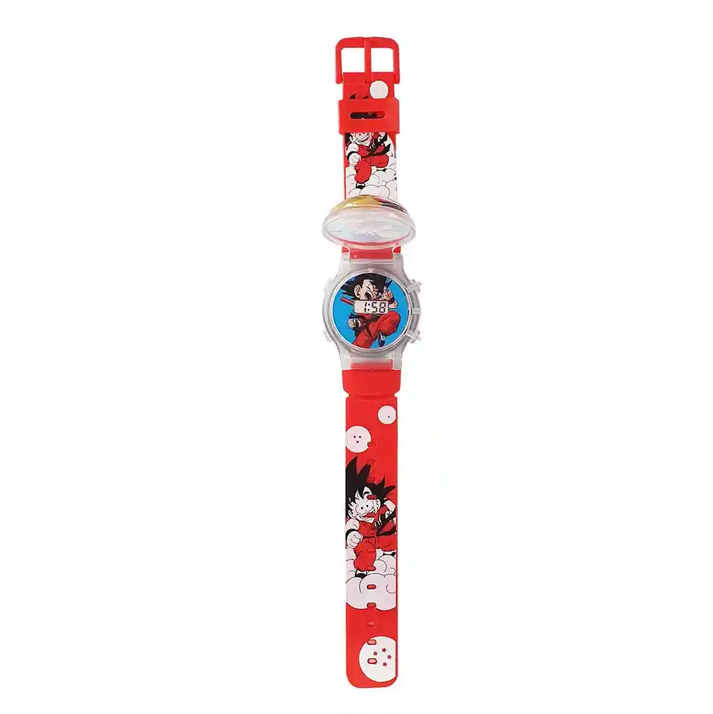 Reloj Niños Digital Luces Tapa Infantil Dragon Ball Goku Dayoshop