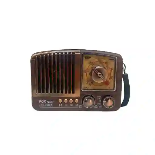Radio Vintage 3 Bandas Bluetooth Mp3 Usb Recargable Clásico