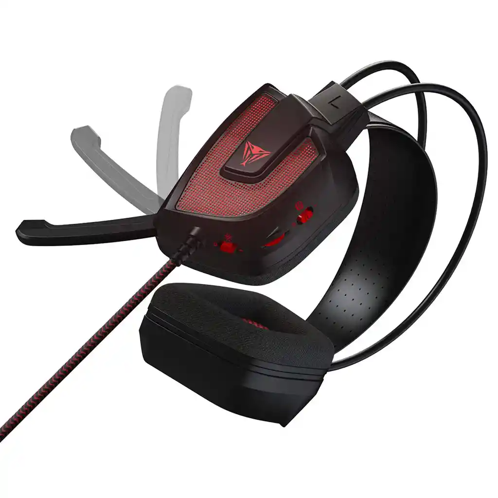 Diadema Patriot Viper V360 7.1 Led Rojo Usb