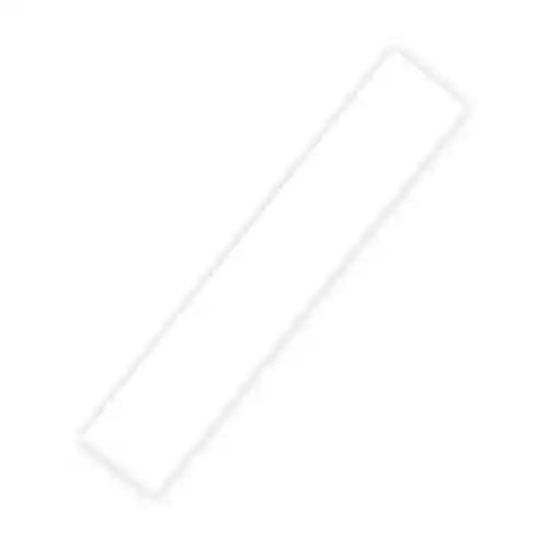 Canto Semi Rígido Blanco Brillante 22mm (por Metro Lineal)