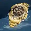 Reloj Naviforce Nf 9188 Dorado + Estuche Dayoshop
