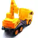 Excavadora Bulldozer Amarillo Camión Construcción Juguete Dayoshop