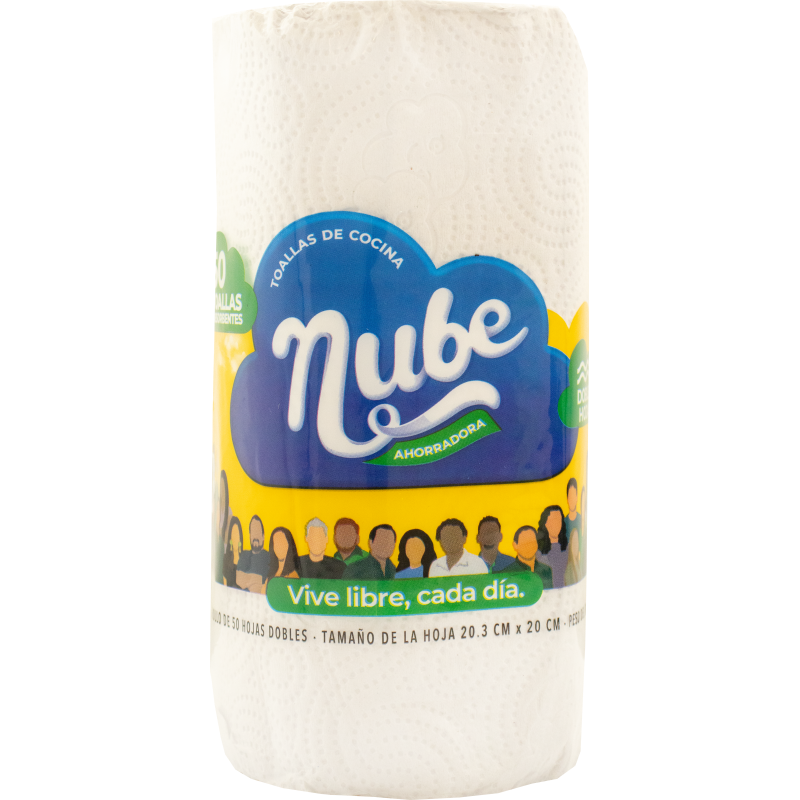 Nube Toallas de Cocina Doble Hoja
