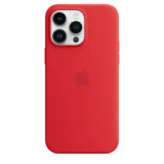 Silicone Case Iphone 13 Pro Rojo