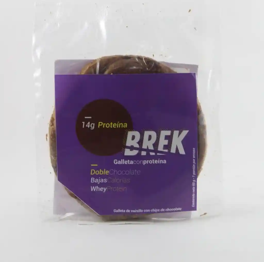 Galleta Con Proteína Doble Chocolate