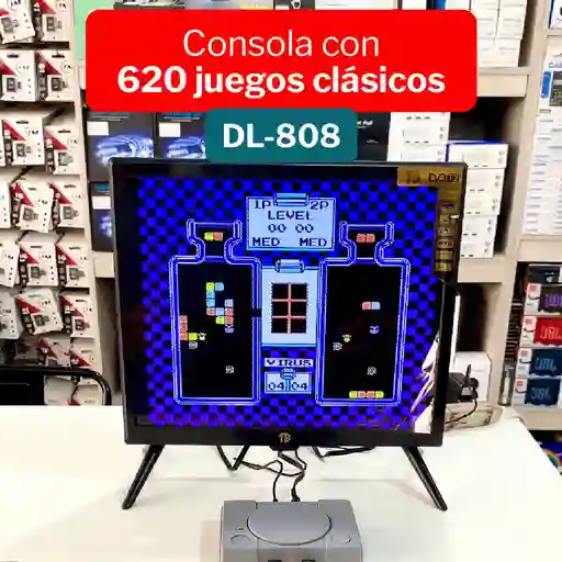 Consola Retro 8bits 2 Controles Dl-808