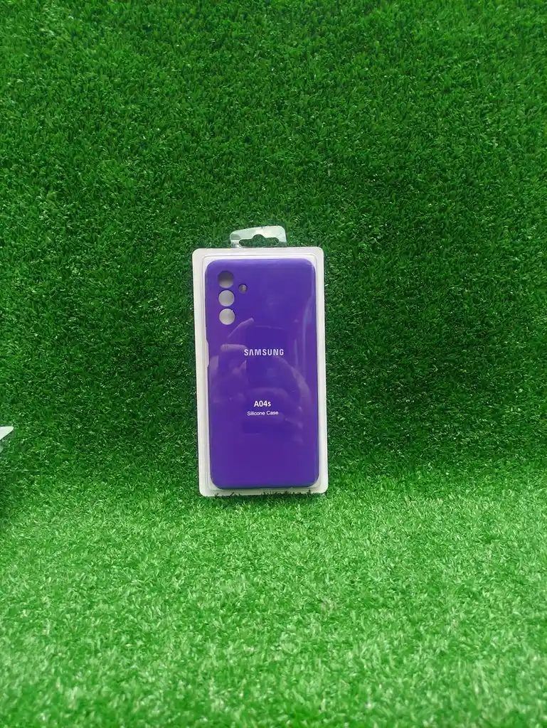 Samsung Galaxy A04s | Forro Protector| Silicone Case | Morado | Iphone | Carcasa | Funda | Anti Humedad