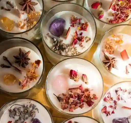 Vela Cristales Yoga