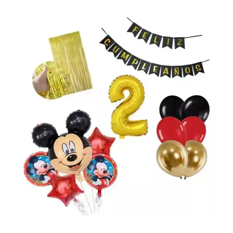 Kit Decoración Fiesta Mickey