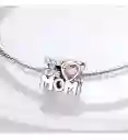 Charm Dije Mom Hearth Mamá Fabricado En Plata 925