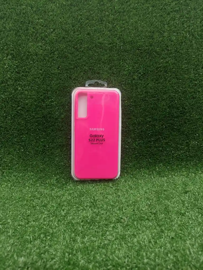 Samsung Galaxy S22 Plus | Forro Protector| Silicone Case | Fucsia Neon |samsung | Carcasa | Funda | Anti Humedad