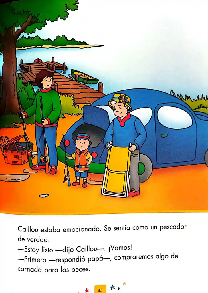 Libro Caillou Cuentos De 5 Minutos Para Las Buenas Noches Favorito 55900 Pesos $ 55.9