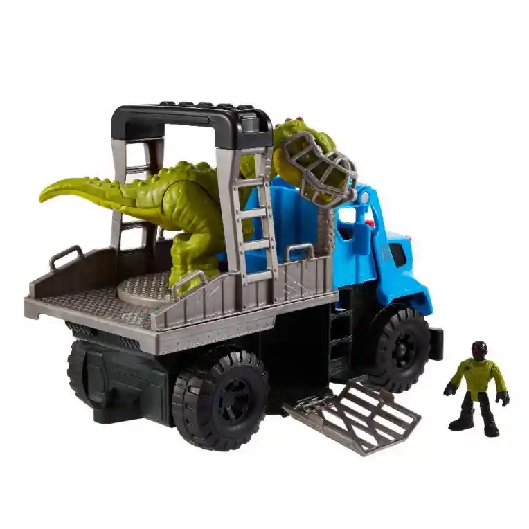 Dinosaurio Jurassic World Dominion Imaginext Vehículo De Jaula